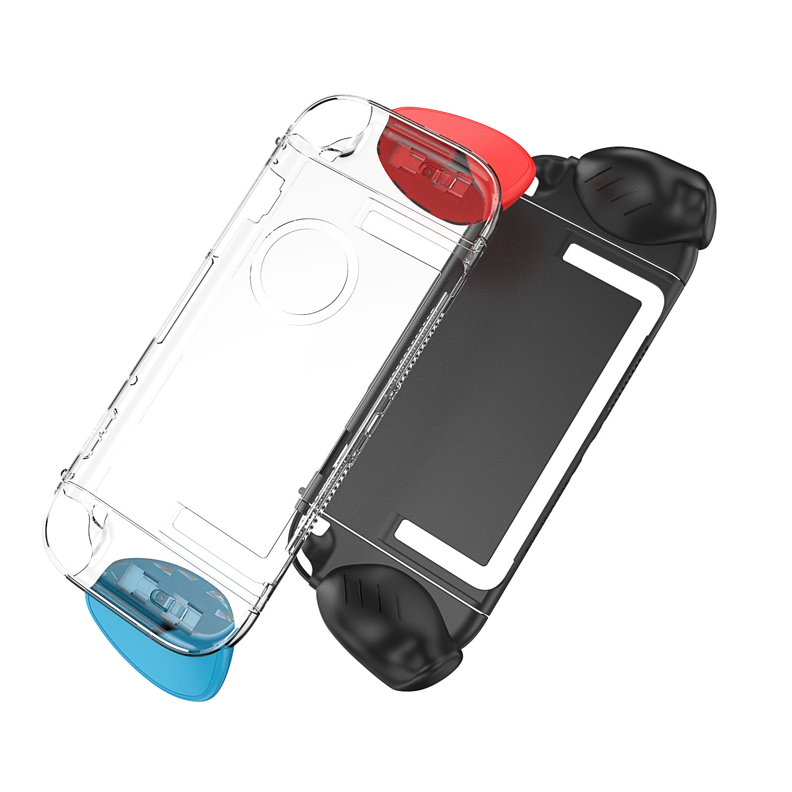 Picture of Switch2 Host Crystal Shell Ns2 Protective Shell Transparent Shell Pc Protective Hard Shell (Equipped with Large, Medium and Small Grips)
