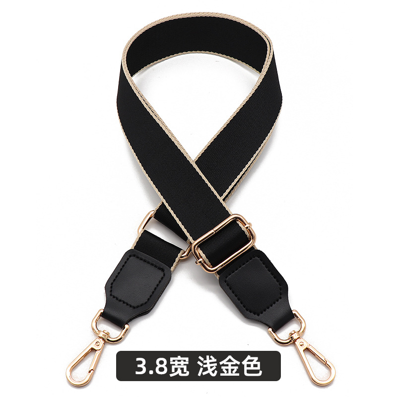 Picture of New Polyester-Cotton Pure Color Replacement Shoulder Strap Wide Versatile Shoulder Strap Bag Strap Single Shoulder Crossbody Women's Bag Adjustable Accessories