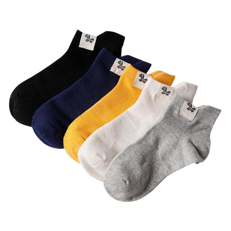 Children's Socks Spring, Autumn and Winter Cotton Socks Manufacturer Wholesale Boys and Girls Short Socks Sports Summer Baby Socks Boat Socks