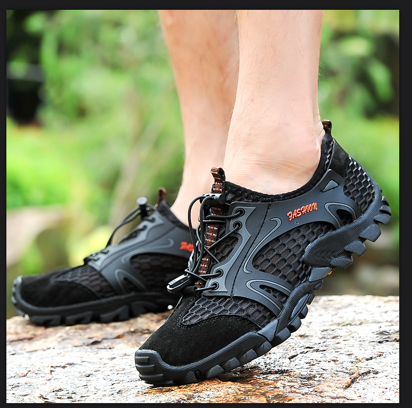 Large Size 52 Men's Sports Outdoor Shoes Mountaineering Sports Wading Quick-drying Shoes Fishing Tracing Shoes Men's