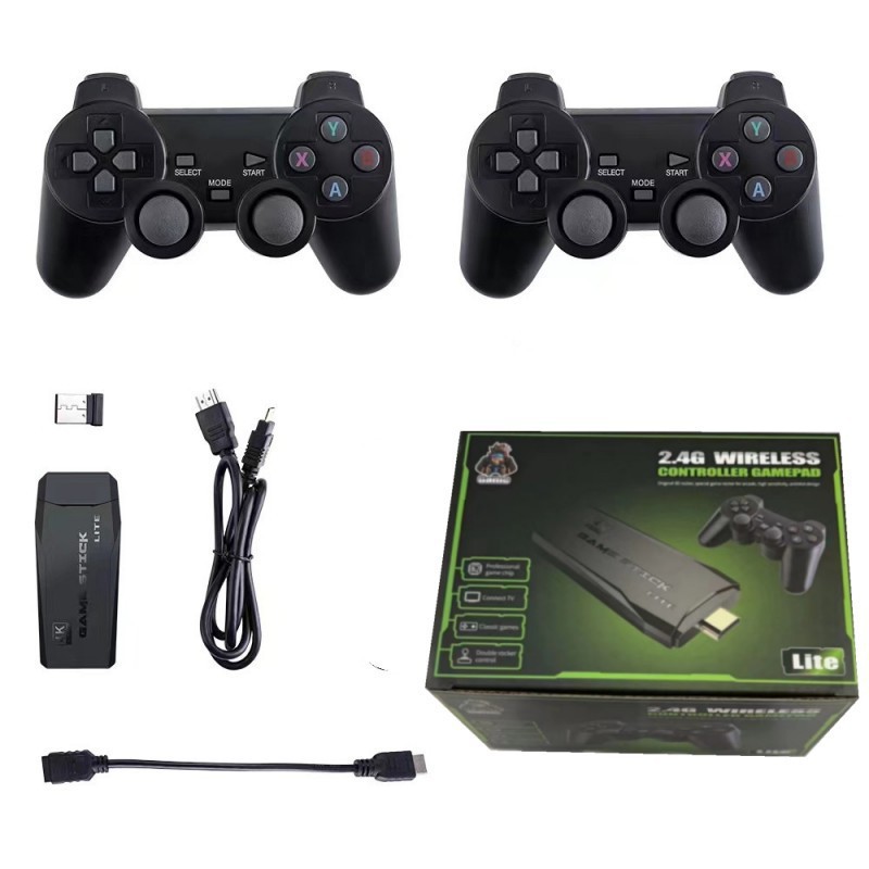 Picture of Hd M8 Game Console HDMI Home Tv Game Console Cross-Border Wireless Handle Double Arcade Retro Game Console