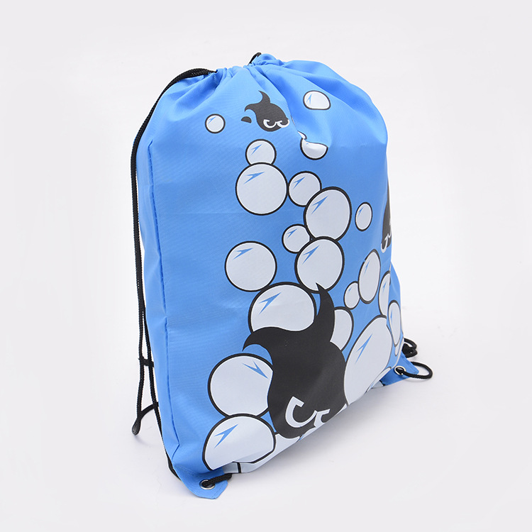 Picture of Cross-border backpack drawstring sundries bag clothing storage bag waterproof bag shoes bag beach swimming drawstring bag