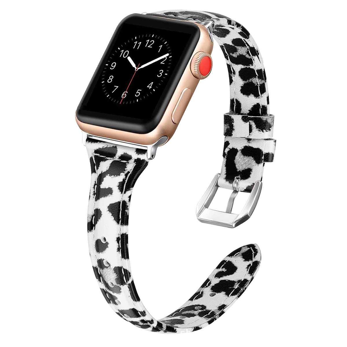 Picture of For Apple Watch Small Waist Leather Strap Apple iwatch109876SE Thin Strap Shrink Simple