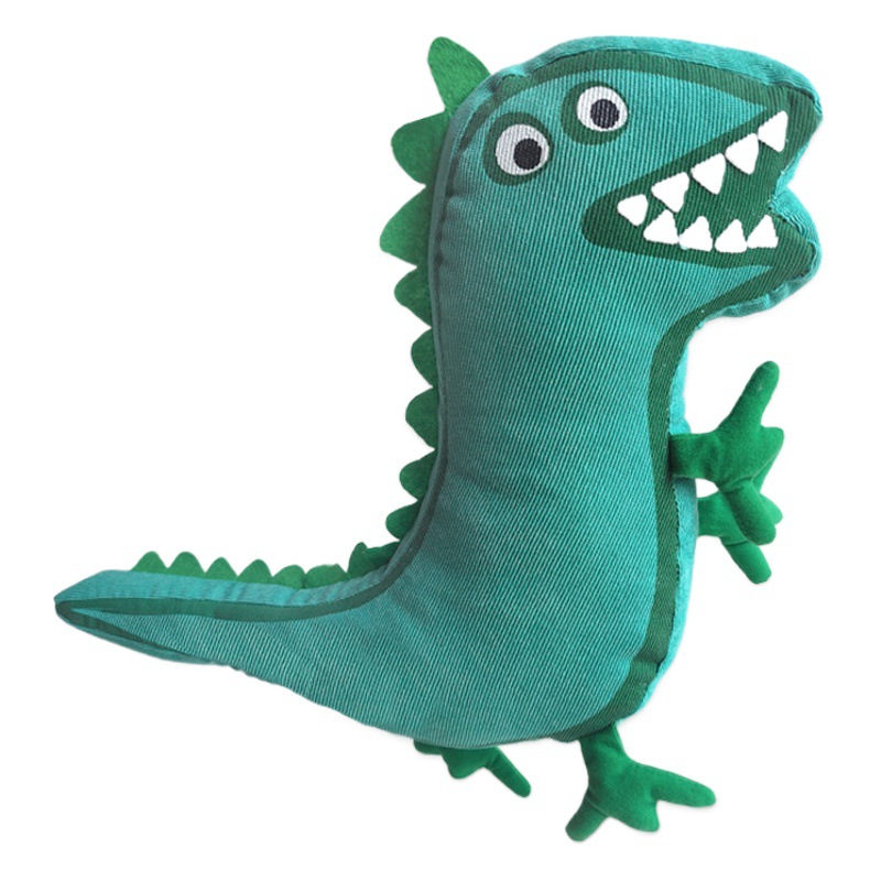 New Double Sided George's Mr. Dinosaur Plush Toy Pillow Boy Doll Doll for Baby Holiday Gift