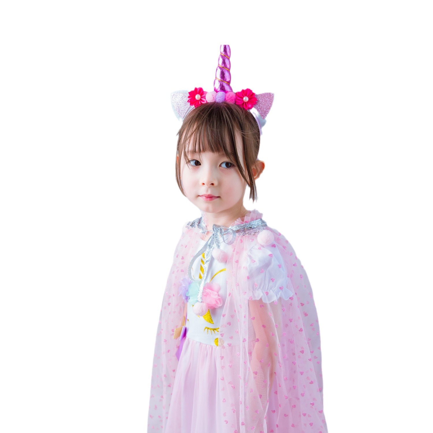 Picture of ins Amazon ebay seaside Cape Christmas Cape women sequin ball mesh gauze thin cape birthday cross-border