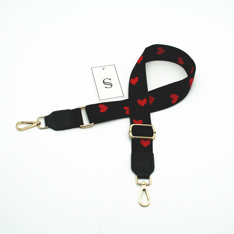 Picture of Bag shoulder strap crossbody strap adjustable widened shoulder strap leather printed nylon bag strap