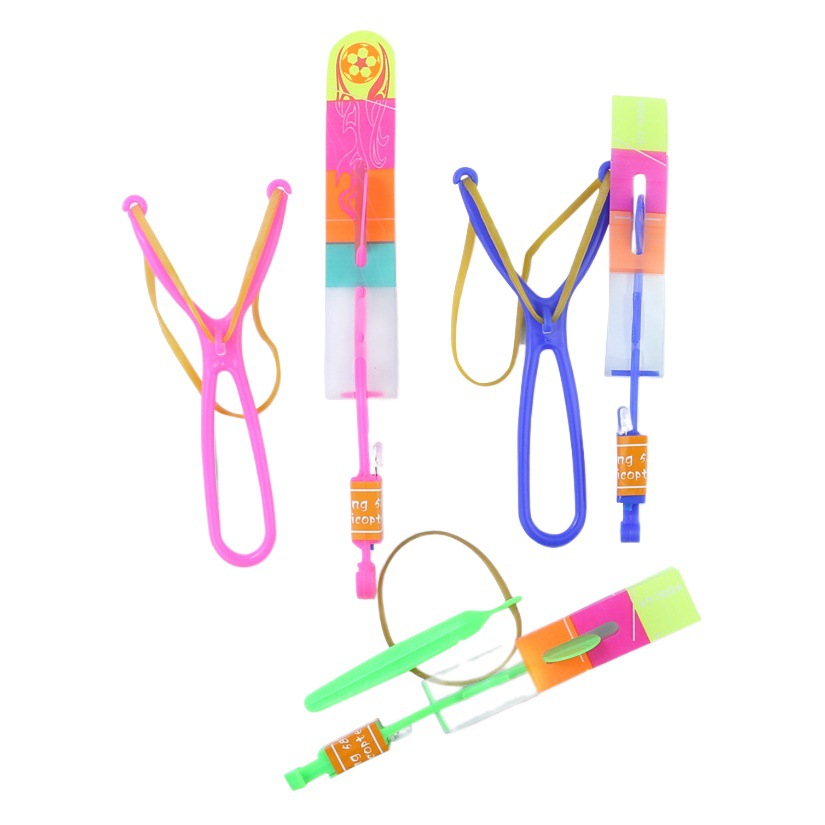 Luminous Slingshot Large Flying Arrow Ejection Flying Rocket Flash Flying Sword Flying Fairy Toy Night Market Stall Supply