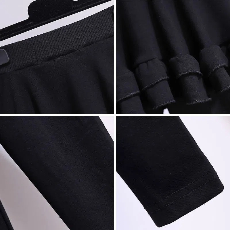 Picture of Girls' Leggings Skirt Trousers Spring and Autumn Outer Wearing Western Style New Style Girls' Korean Style Fake Two-Piece Pants Skirt Children's Pants