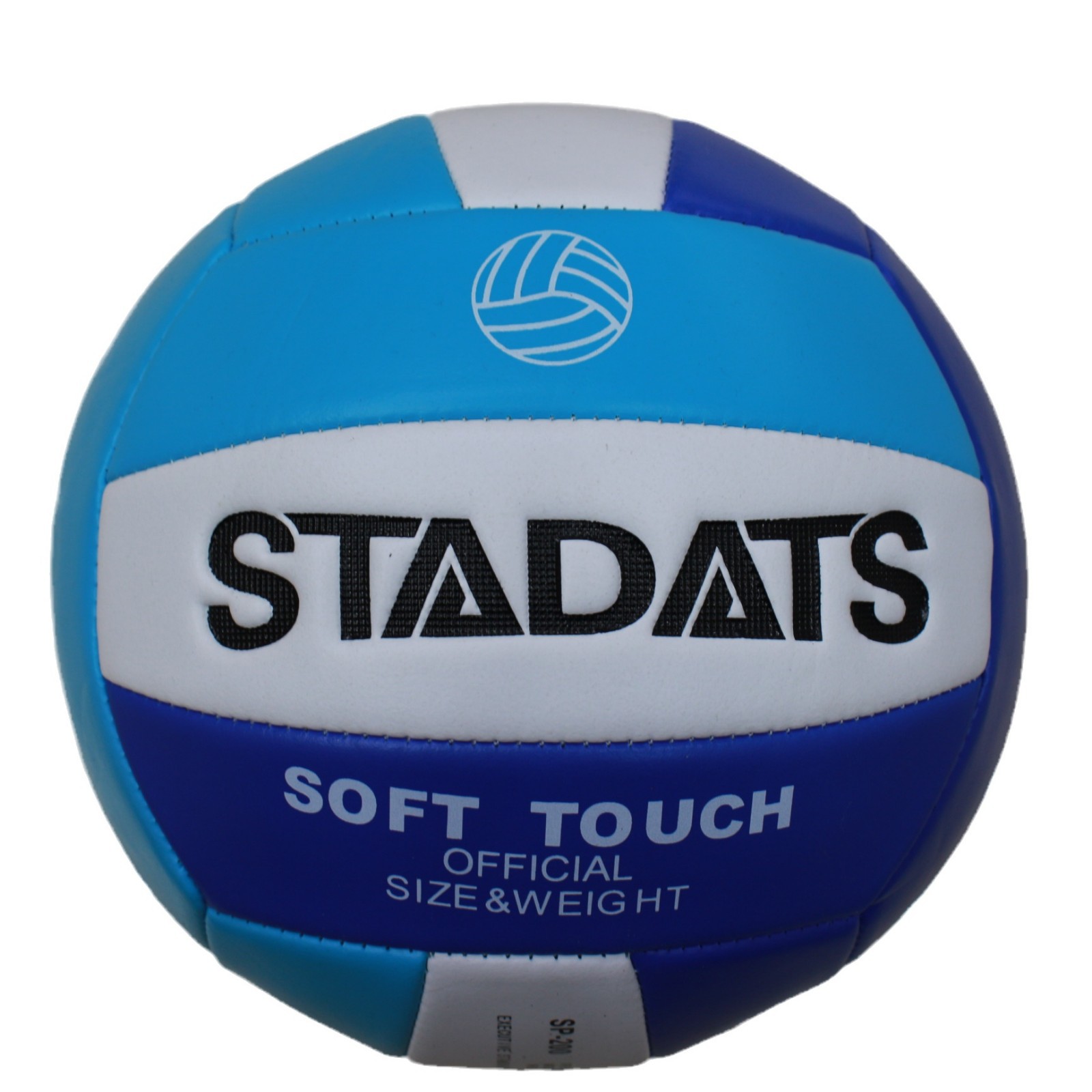 Picture of genuine goods High Foam No.5 Sky Blue High School Entrance Examination Professional Standard Soft Volleyball for Competition Large Discount