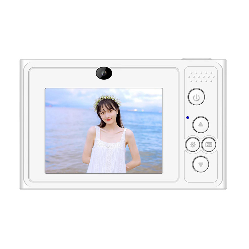 Picture of Explosions student campus camera CCD entry-level portable small high-definition digital card machine double camera can take selfies