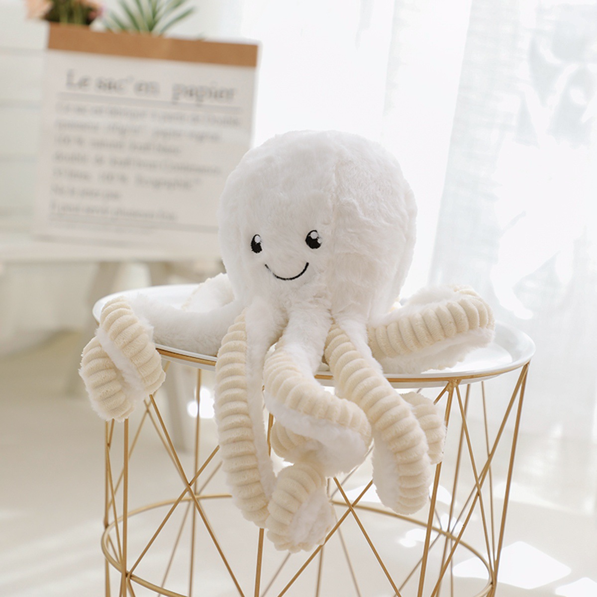 Picture of Factory Supply Cross-border Octopus Big Octopus Doll Plush Toy Activity Gift Prizes Valentine's Day Gift