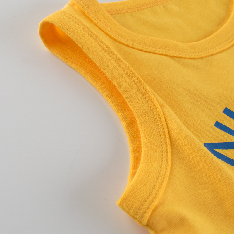 Picture of 27kids fashion brand children's clothing 2025 summer new wholesale children's vest baby clothes sleeveless a consignment