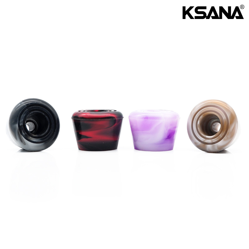 Picture of Spot Double Mixed Color High Elastic Pu Brake Head Double Row Roller Skates Brake Glue Four-Wheel Roller Skates Stop Ice Point