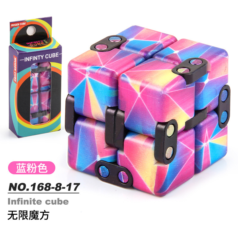 Picture of Source manufacturers infinite Rubik's Cube uv printing infinite folding decompression Rubik's Cube new strange fingertip toy second-order Rubik's Cube