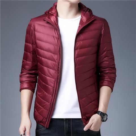 Picture of Brand/handle light down cotton-padded jacket men's light and fat plus size fat guy down cotton-padded jacket tide