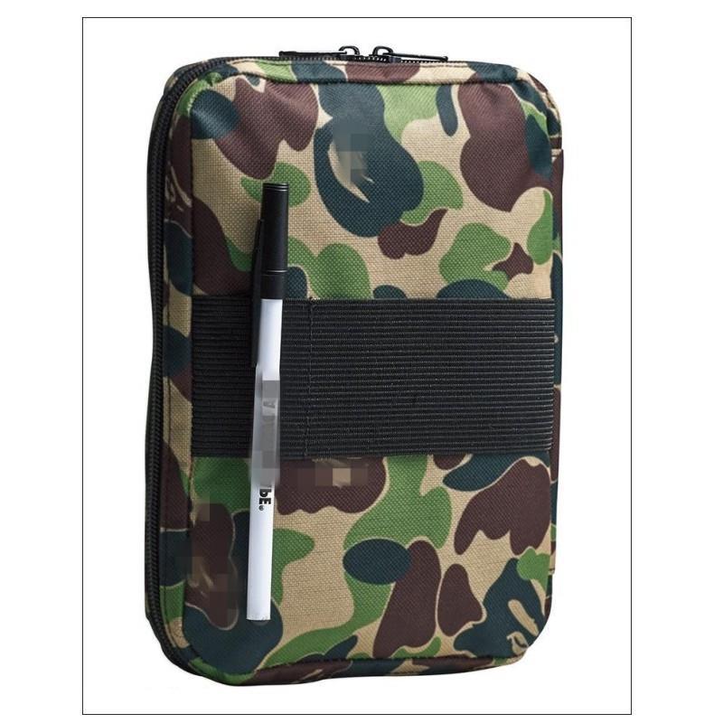 Picture of Promotional Japanese magazine fashion brand camouflage hand storage iPadmini flat multi-function bag postage can be approved