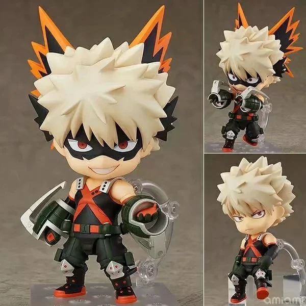Q Version of Clay Hero Academia 705 # Explosive Shengji 1112 Footing Jelly Face Change Ornament Boxed Figure