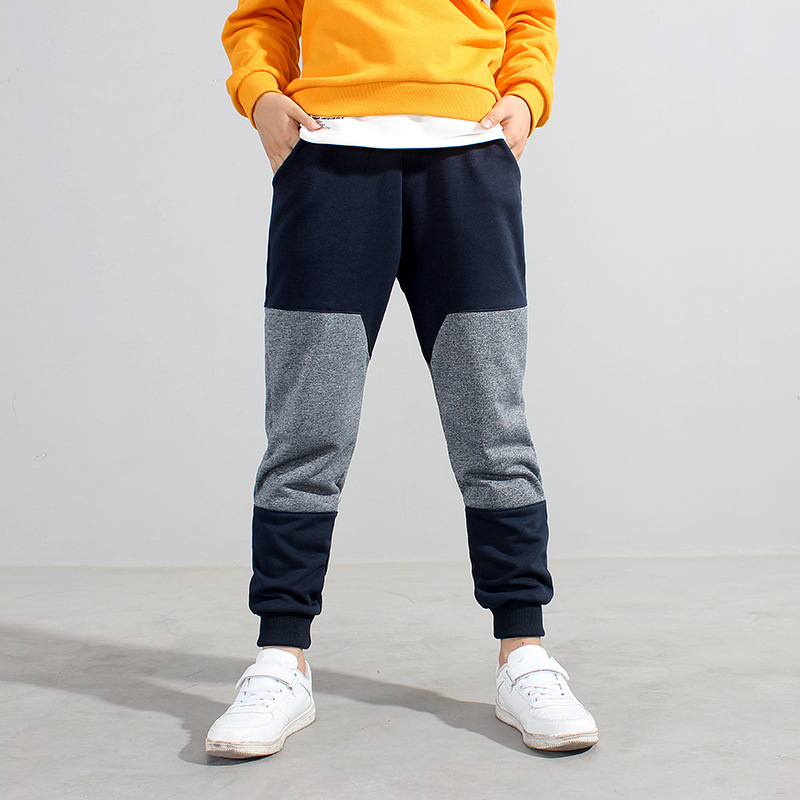 Picture of Autumn Children's Pants Korean Style New Children's Sports Long Pants Big Children's Pure Cotton Casual Anti-Mosquito Pants Children's Pants Wholesale
