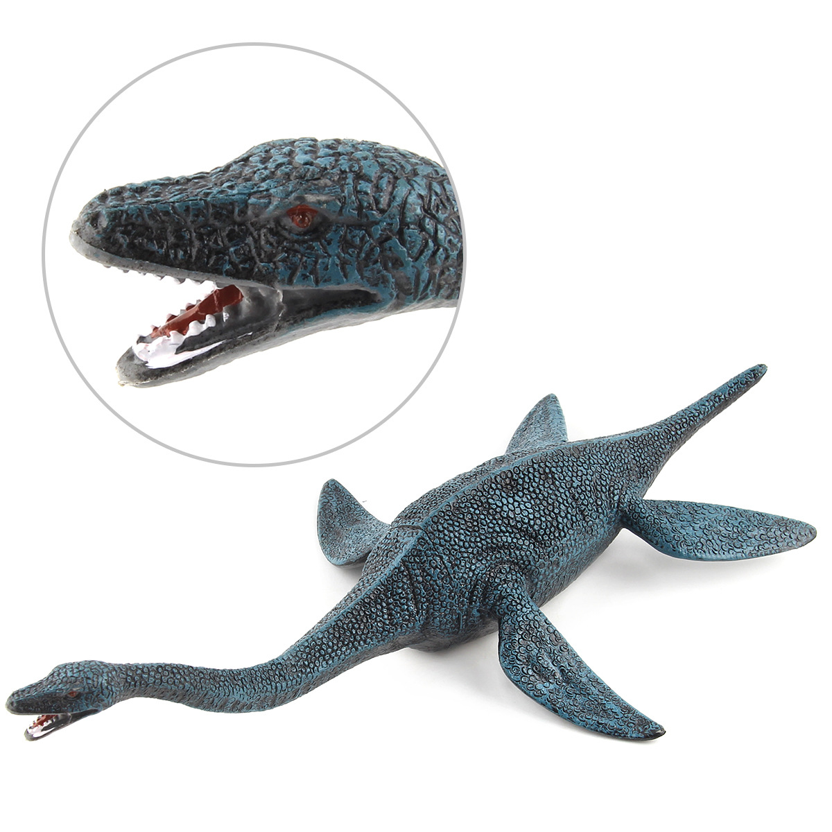Picture of Foreign trade English plesiosaur plastic doll ornaments simulation dinosaur hand model toy