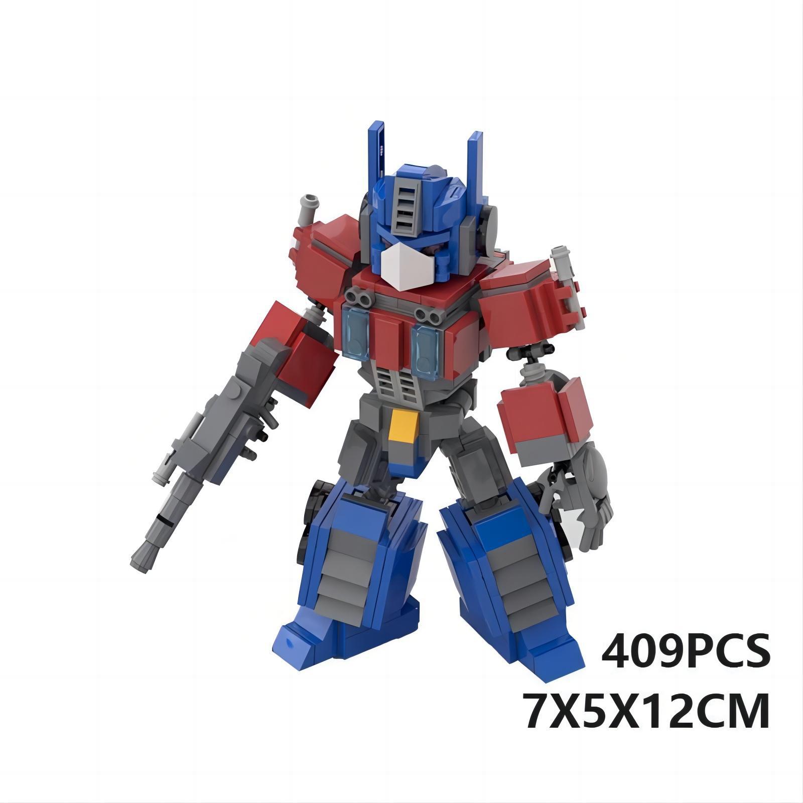 Picture of MOC building blocks suit creative 32332 optimus prime puzzle 8-12 years old decoration children's toy boy