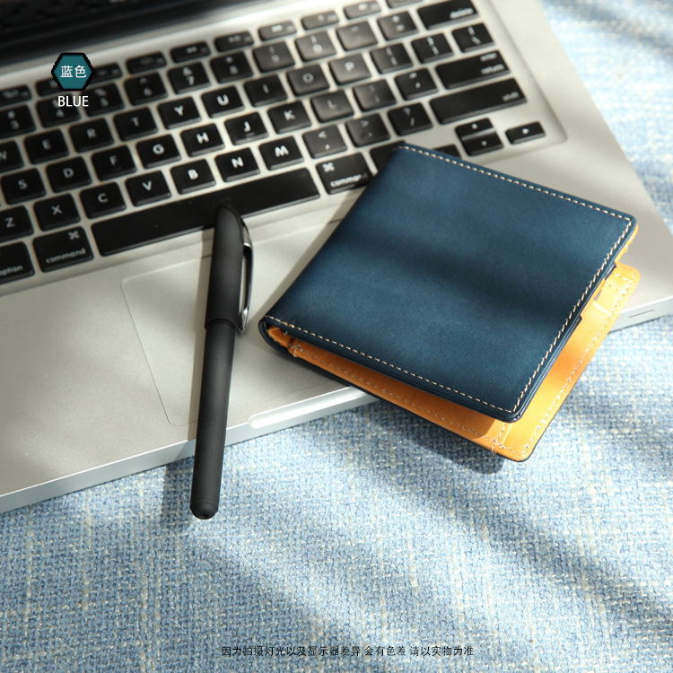 Picture of Cross-Border Exclusive 2025 New Genuine Leather Wallet Original Business Casual Short Men's Source Factory Ready Stock Change