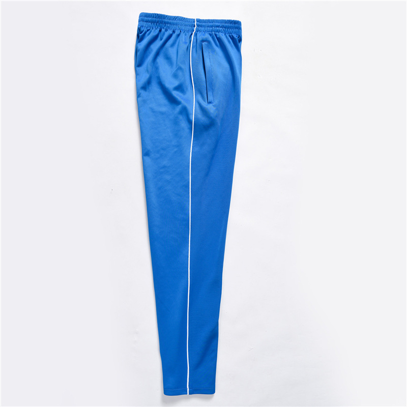 Picture of School Pants Two Stripes Sky Blue Junior High School and High School Student Pants Sweatpants Men's and Women's Pants Korean Style Loose School Uniform Pants