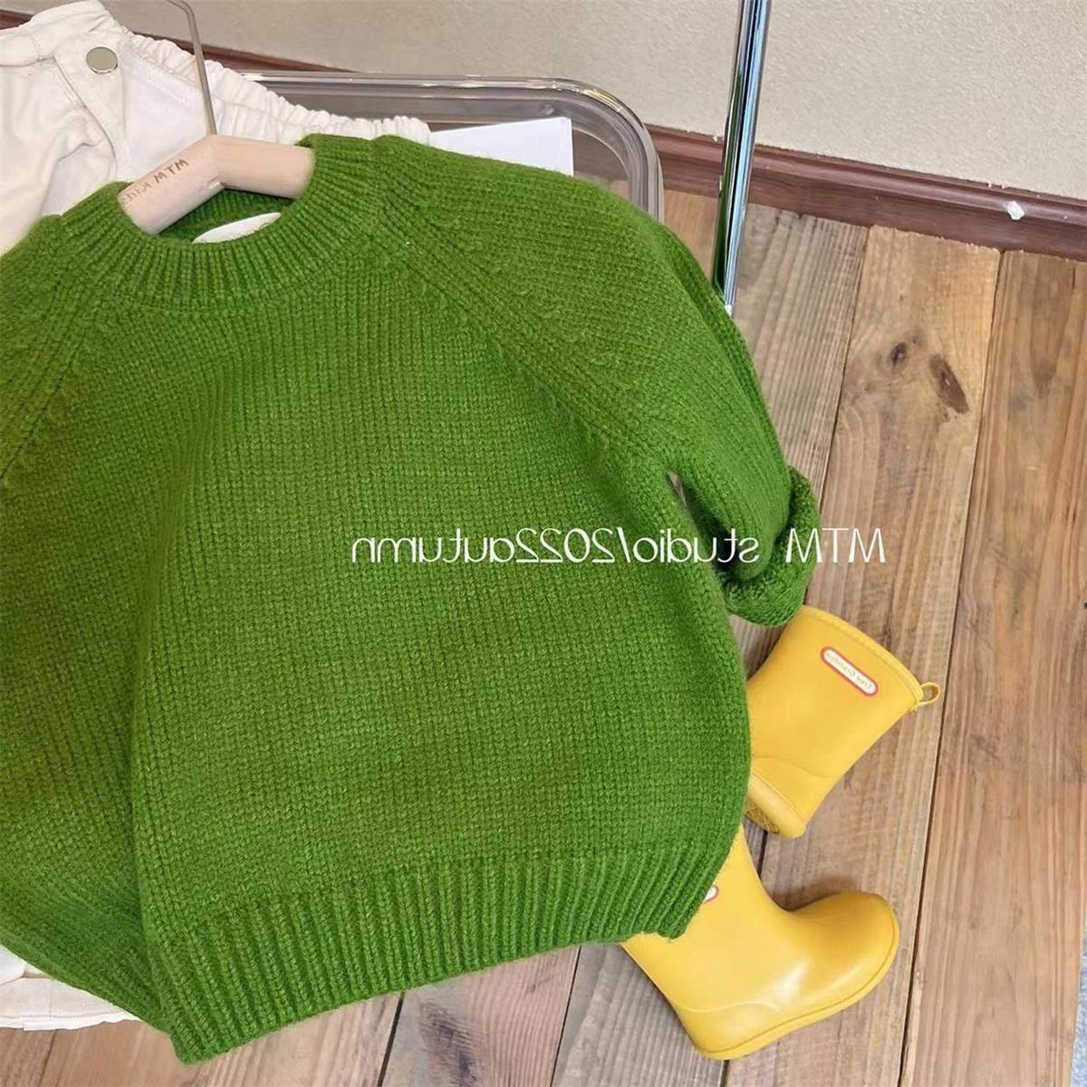 Picture of Boys' Knitwears, Short-Sleeved Spring & Fall, Kidsren's Autumn Clothes, Fashionable Kidsren's Winter Knitwears, Baby Tops, Korean Style