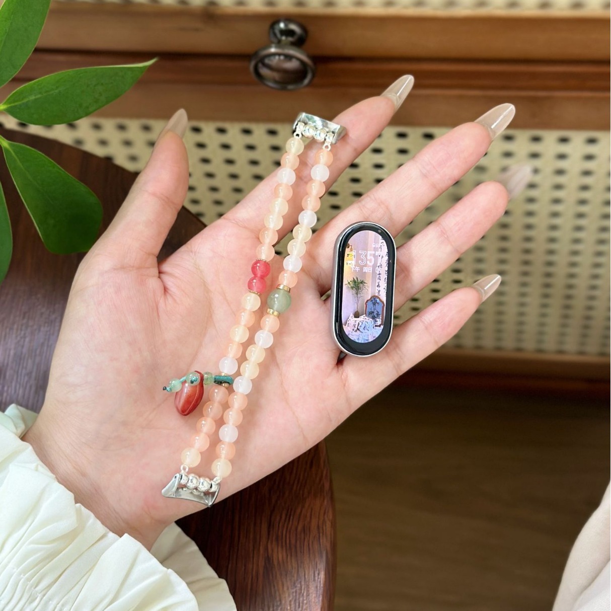 Manzhiqiong is suitable for mi band 9/8/7 strap 6/5/4/3 new Chinese watch chain NFC advanced