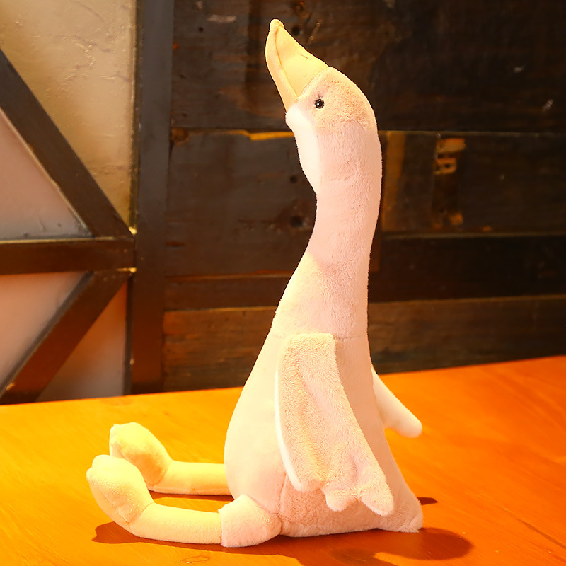 Picture of Simulation Swan Doll Creative Duck Animal Rag Doll Internet Celebrity Big White Goose Doll Plush Toy Gift