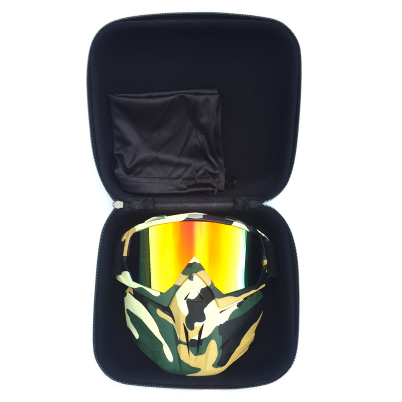 Picture of Factory direct supply retro mask goggles off-road motorcycle racing goggles outdoor riding glasses ski goggles