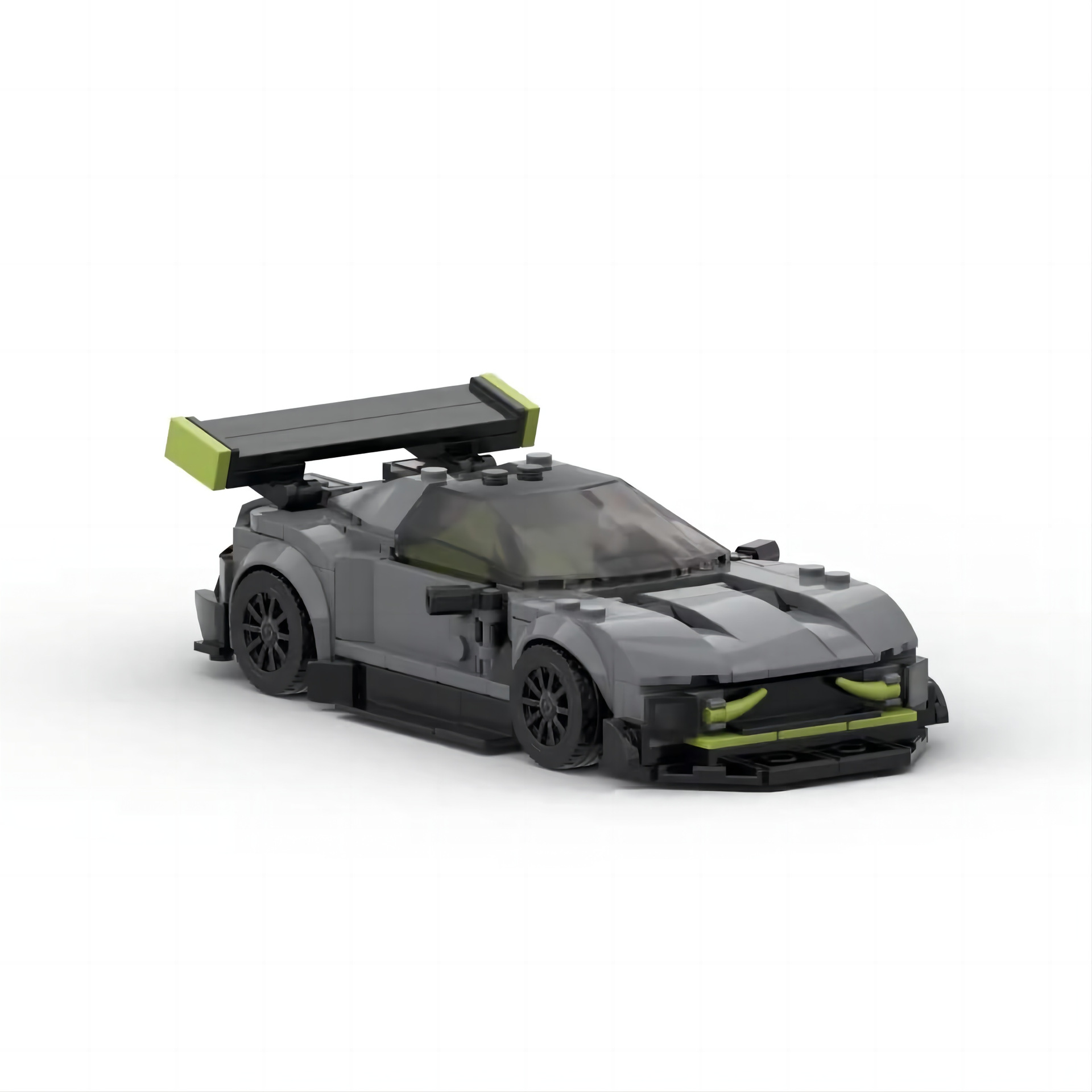Picture of MOC compatible with Lego Aston Martin Vantage GT3 boys' car model assembling building blocks toy
