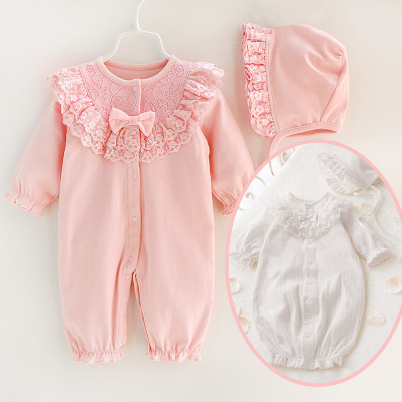 Baby jumpsuit Spring and Autumn Newborn Spring Baby Clothes Baby Spring Clothes Princess Outfit Baby Clothes