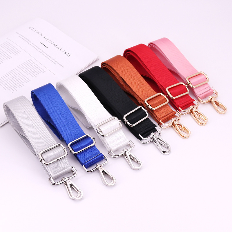 Picture of Bag shoulder strap crossbody bag with adjustable widened shoulder strap nylon solid color bag strap wholesale