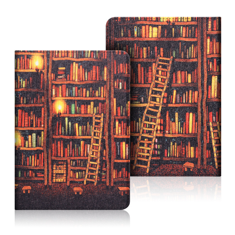 Picture of Kindle paperwhite6543 Handheld Bracket Painted Protective Case New 2024 Leather Case OASIS23