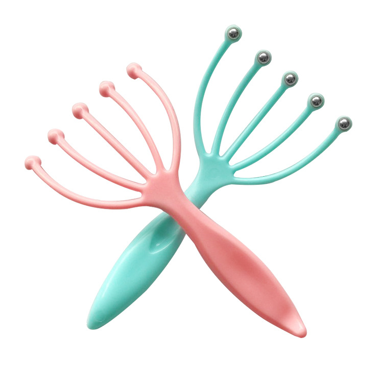 Picture of Head Massager Head Massage Claw Ball Manual Head Massager Scalp Massager Hossufu Massager