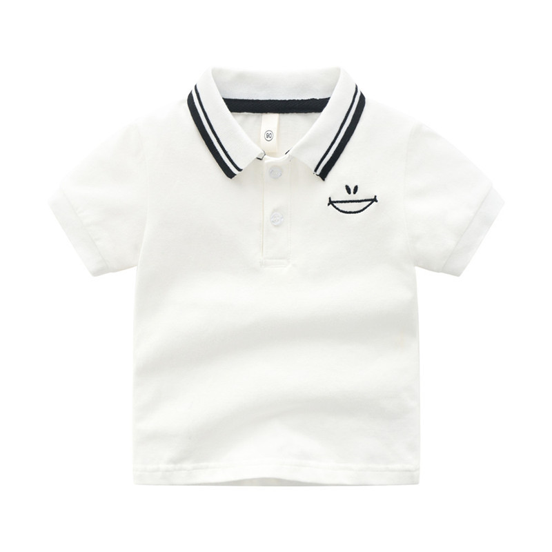 Picture of Boys' Summer Short-sleeved T-shirt Children's Round Collar Shirt Baby's Three-dimensional Cartoon Casual Short-sleeved Top New Fashionable
