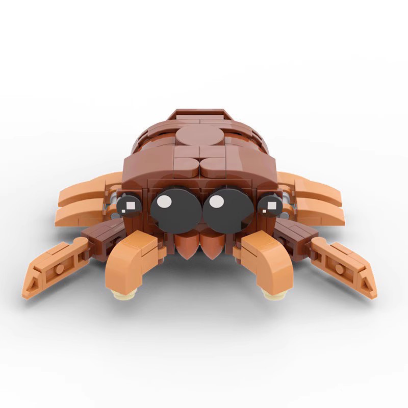 Picture of Home-made Assembled Spider Lucas and Finley MOC Compatible Lego Animal Doll Hand-made Model Building Blocks