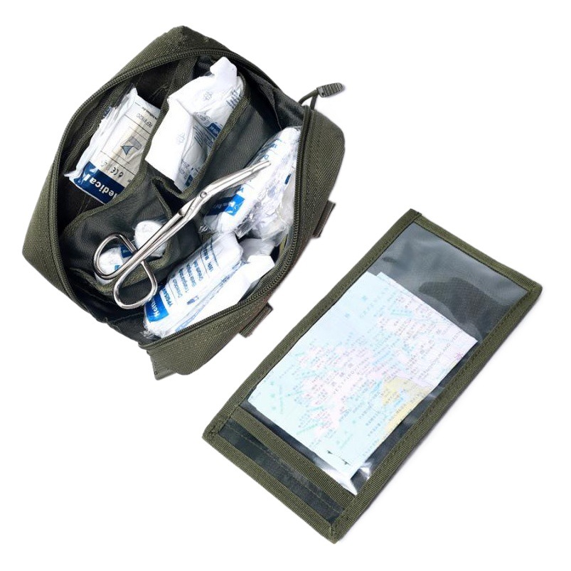 Outdoor sports multi-function MOLLE waist bag first aid kit medical kit EDC tool storage bag