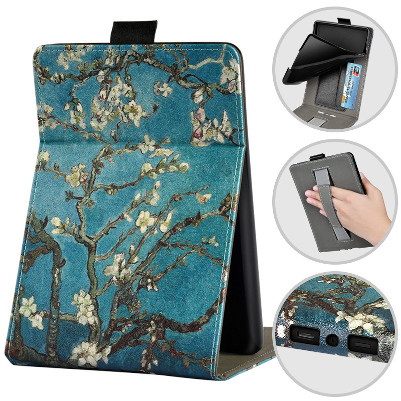 Picture of in stock Kindle paperwhite6543 Handheld Case 2024 Youth Edition 6 Inch Painted Leather Case