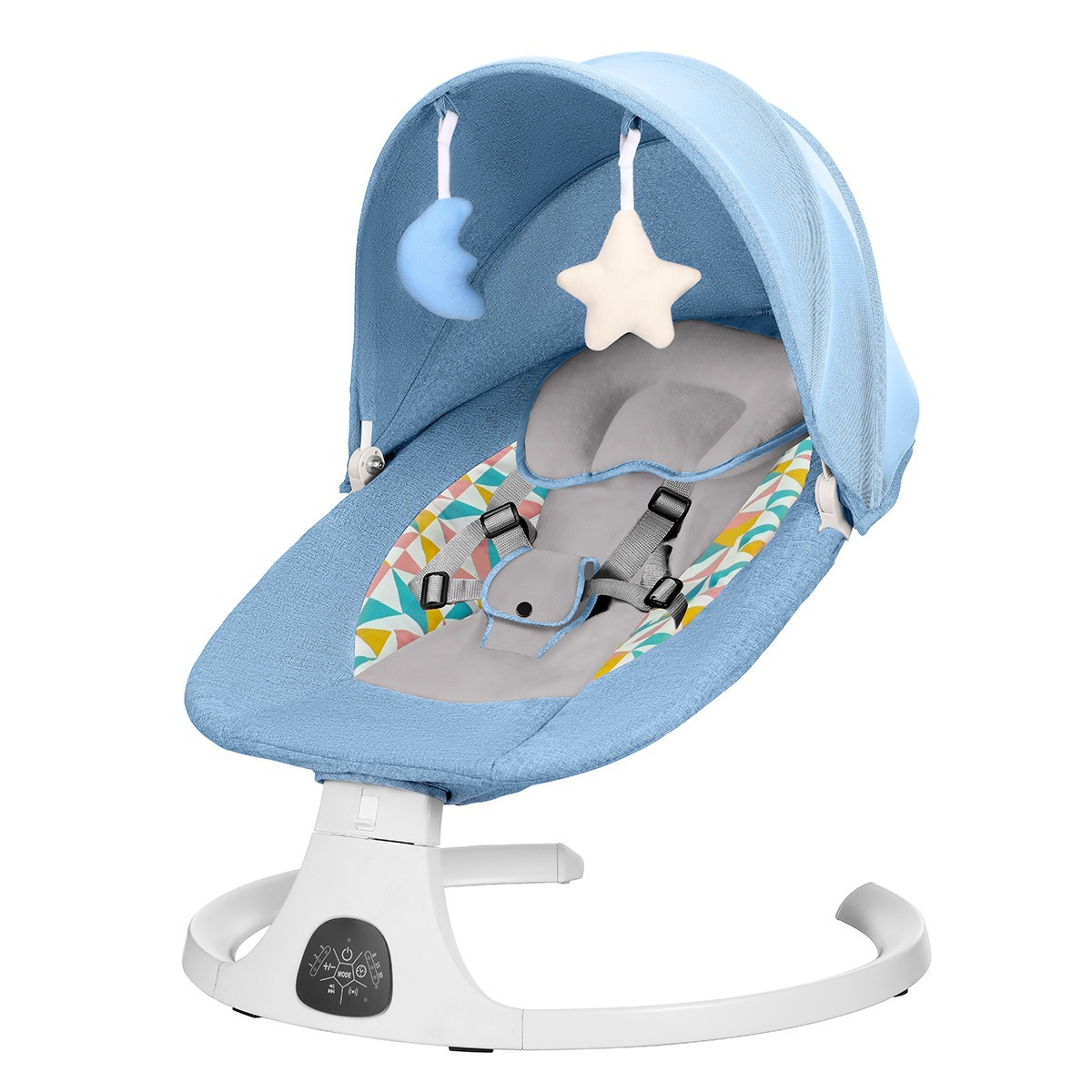 Picture of Cross-border Baby Rocking Chair Multifunctional Electric Cradle Cradle Cradle for Newborn Intelligent Baby Soothing Artifact Cradle