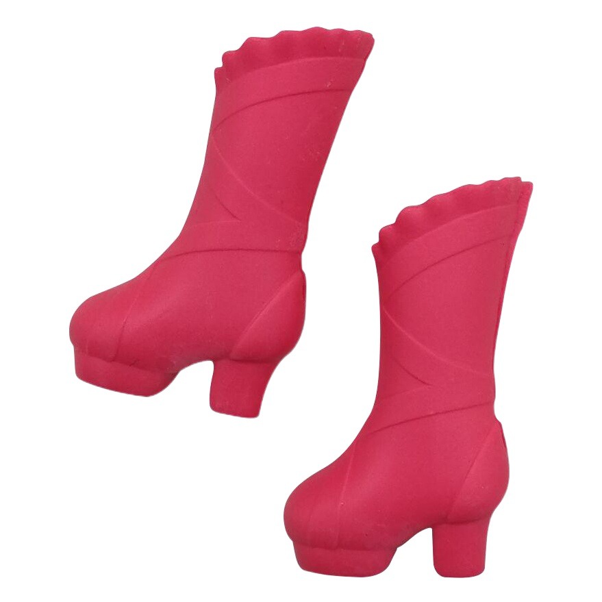 Lijia Toy Doll Shoes Long Boots High Heels Flat Casual Shoes Fat Feet Height 26cm Six Points Accessories