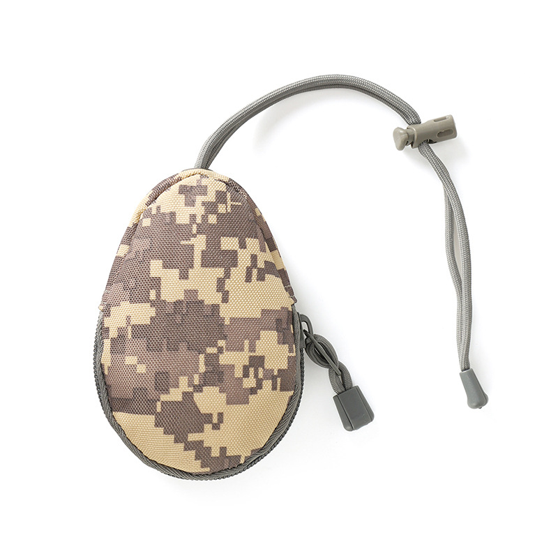 Picture of Outdoor Convenient Key Bag, Military Fan Equipment, Change Clutch Bag, Data Cable Earplug Storage, Drawstring Wrist Bag, Trouser Bag