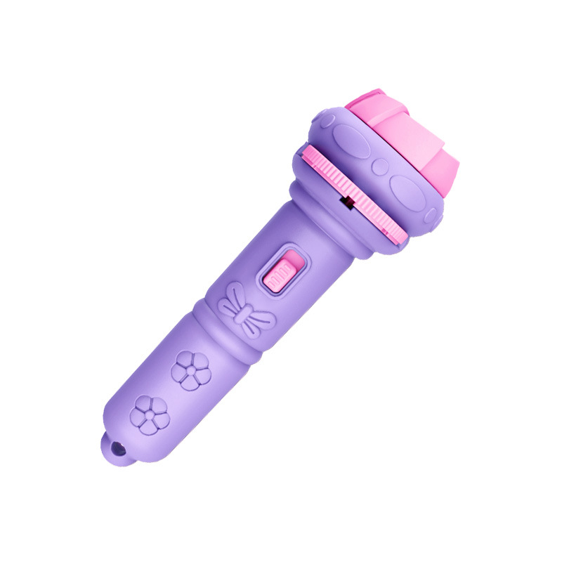 Picture of Cross-border children's projection flashlight mini cartoon pattern slide luminous toy gift baby six one gift