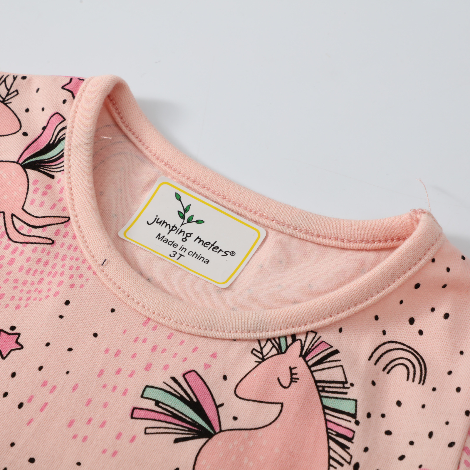 Picture of New European and American 2025 Summer New Short-Sleeved Kidsren's Clothing New Boutique Kidsren's Skirt European and American Girls' Dress