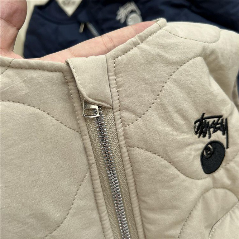 Picture of New 2023 Korean style children's thin cotton vest boys and girls workwear style quilted vest warm waistcoat fashion