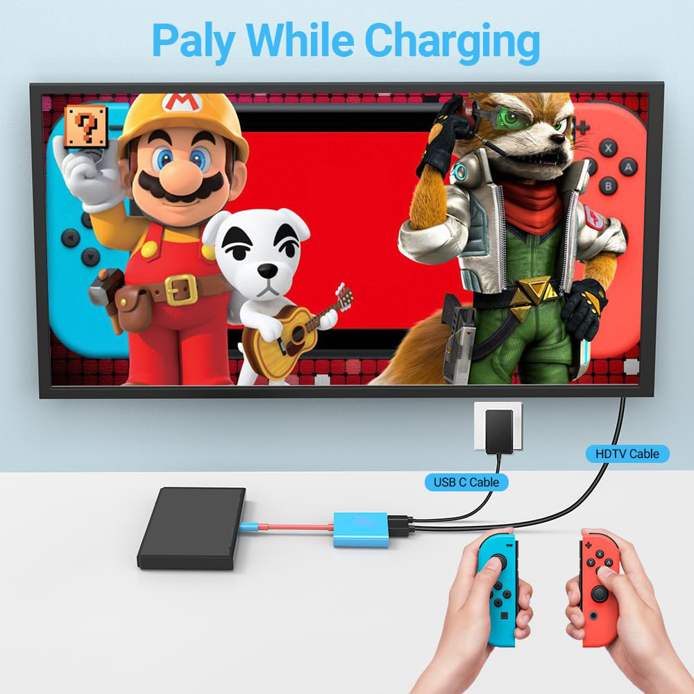 Picture of switch three-in-one typec expansion dock rog mobile phone tablet nintendo game console 3in1 docking station