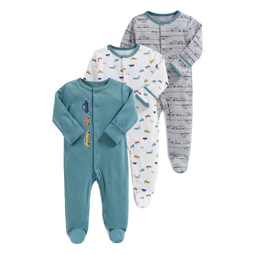 Baby's jumpsuit spring, summer, autumn and winter 0-12 months newborn's pure cotton Harbin clothes baby's base long crawling clothes