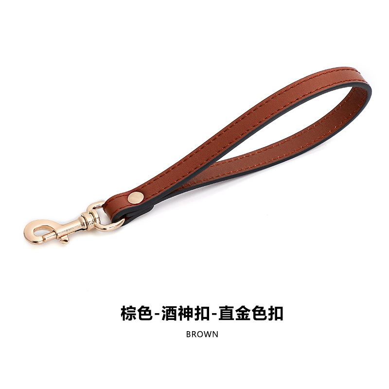 Picture of Women's Bag Accessories Single Buckle Wallet Lanyard Handbag with B- 45 Plain Cowhide Handbag with Bag Replacement Strap