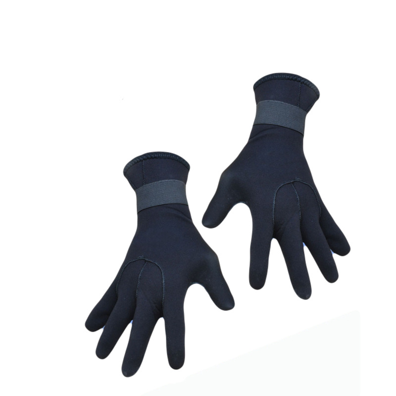 Picture of 3MM autumn and winter swimming snorkeling gloves diving scratch-proof frostbite gloves non-slip adhesive anti-freeze warm gloves
