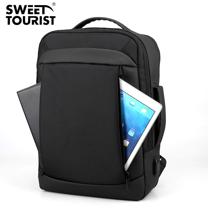 Picture of Backpack Men's Water-repellent 15.6-inch Computer Bag Lightweight Travel Backpack Casual Outdoor Women's Laptop Backpack